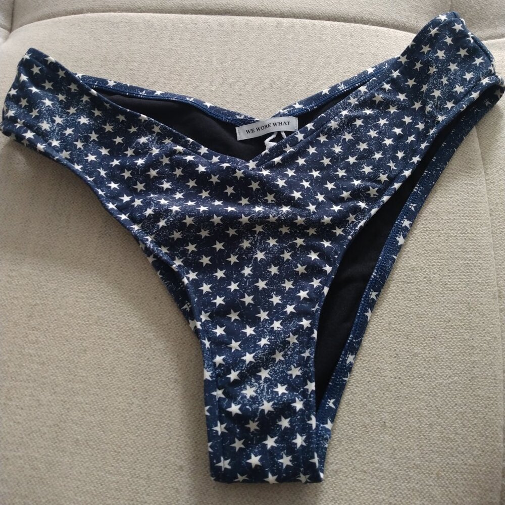 We wore what bikini bottom size:s